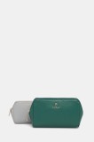 Furla punga cosmetice 2-pack culoarea verde, WE00453.ARE000.4348S