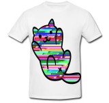 Cumpara ieftin Tricou &quot; Multicolor cat &quot;