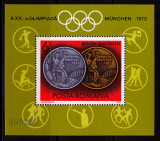 Cumpara ieftin RO 1972 LP 806 ,&quot;JO Munchen - Medalii Olimpice &quot; , colita 100 , MNH, Nestampilat