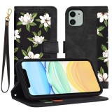 Husa personalizata fete iPhone 11 Techsuit FlipCraft, negru