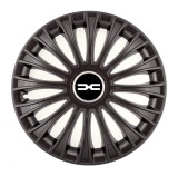 Cumpara ieftin Set 4 capace roti pentru Dacia Nou, model Dino Black, R16, Autohelix MSA