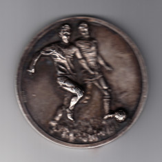 Medalie tematica Fotbal in relief