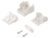 Conector Regletă Deconex. Mama BM GROUP B9034 3 Piste 16A 400V Cablu 2.5mm&sup2; Diam 4.5-10.5mm Alb