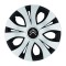 Set 4 Capace Roti Top Gri-Negru R17, Compatibil Cu Citroen