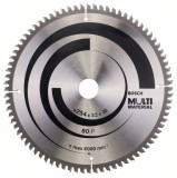 Bosch Panza fierastrau circular Multi Material, 254x30x3.2mm, 80T