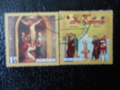 Romnaia-Craciun 2017-serie completa-stampilate foto