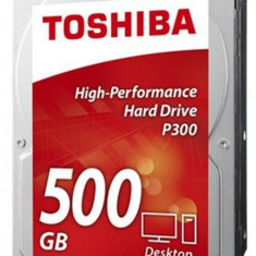 HDD Desktop Toshiba P300, 500GB, SATA III 600, 64MB Buffer, Bulk