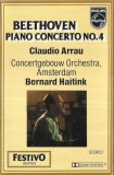 Ludwig van Beethoven / Claudio Arrau, Concertgebouworkest, Bernard Haitink - Piano Concerto No.4, Caseta audio