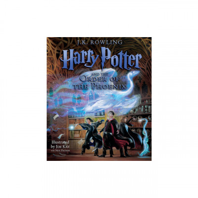 Harry Potter and the Order of the Phoenix: The Illustrated Edition (Harry Potter, Book 5) (Illustrated Edition) foto