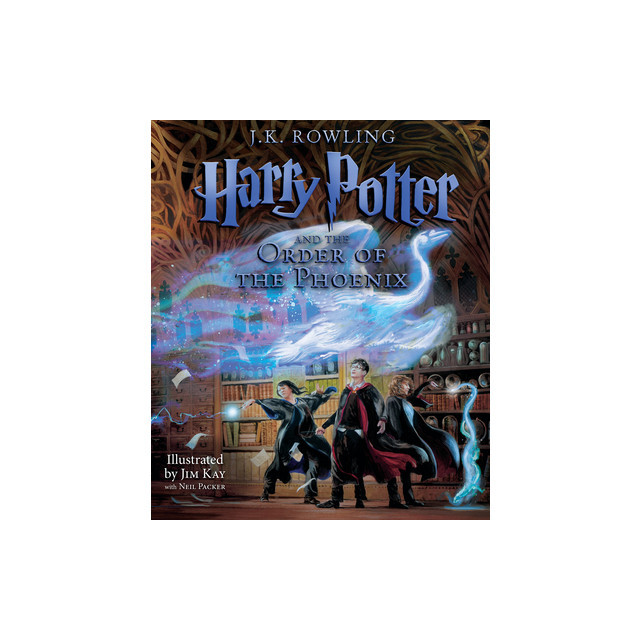Harry Potter and the Order of the Phoenix: The Illustrated Edition (Harry Potter, Book 5) (Illustrated Edition)
