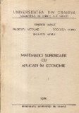 Matematici superioare cu aplicatii in economie