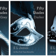 Carte limba engleza: E.L. James - Fifty Shades of Grey ( trilogia - ca noi )