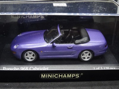 Macheta Porsche 968 Cabriolet Minichamps 1:43 foto