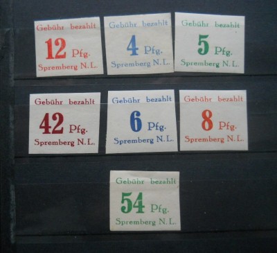 CN GERMANIA POSTA LOCALA SPREMBERG foto