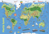 Harta Lumii - Planșă - Paperback brosat - *** - Didactica Publishing House