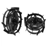 Roti Metalice Motocultor 350x6, Hexagon 23mm, Detasabile - DKD, Compatibil Universal