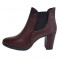 Botine dama, din piele naturala, marca Flexx, B652-30-18, bordo 39