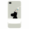 Husa silicon pentru Apple Iphone 4 / 4S, Hippo Bath