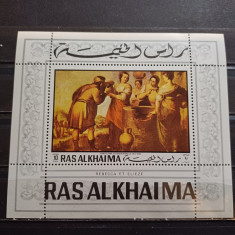 RAS AL KHAIMA 1969-MNH-SARBATORI-COLITA DT