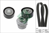 INA 529 0383 10 Set curea transmisie cu caneluri
