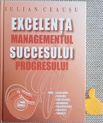 Excelenta succesului. Managementul progresului Iulian Ceausu foto