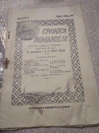 B. Cronică Romanului 1926