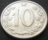 Cumpara ieftin Moneda exotica 10 HALERU - RS CEHOSLOVACIA, anul 1962 *cod 2609 B, Europa