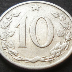 Moneda exotica 10 HALERU - RS CEHOSLOVACIA, anul 1962 *cod 2609 B