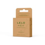 Prezervative LELO HEX&trade; Organic 3 buc.