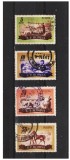 ROMANIA 1955 AGRICULTURA , ZOOTEHNIE ,BOVINE , LP 400 SERIE STAMPILATA, Stampilat