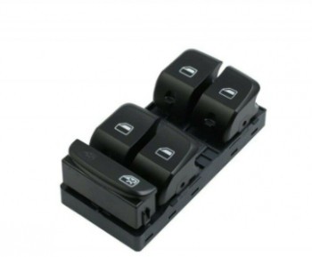 Butoane geamuri electrice compatibil Audi Q5 8R Negru foto
