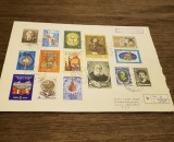 Plic filatelic URSS 1978 Colecție timbre commemorative - (Plic format mare), Dupa 1950