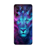 Set Folii Skin Acoperire 360 Compatibile cu Samsung Galaxy S20 Ultra (2 Buc) - Wraps Skin Printing Avatar Leon