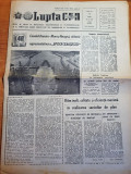 ziarul lupta CFR 25 mai 1984-articol si foto canalul dunare marea neagra