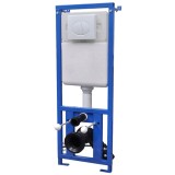 Cumpara ieftin Rezervor Incastrat pentru WC Suspendat 11 L 41x14x(110-125) cm