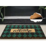 Covoras Intrare Plaid, 40x60 cm, din Fibre de Cocos