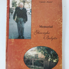 Memorial, Gheorghe Bulgar, Satu Mare 2003, Caietele Poesis,