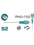 TOTAL - Surubelnita Phillips- PH2 - 6.0mm - 150mm