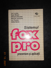 ION LUNGU - SISTEMUL FOXPRO. PREZENTARE SI APLICATII foto