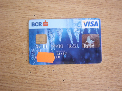 M1 R1 - Card bancar vechi 54 - piesa de colectie foto