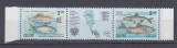 URSS RUSIA 2000 FAUNA MARINA SERIE CU VINIETA MNH, Nestampilat