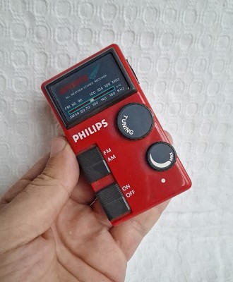 Radio Philips 19 DL 099/08R, radioreceptor portabil de colectie foto