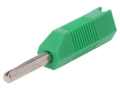 Mufă Banană Verde 4mm 16A 50VDC foto