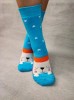 STK451-4 Sosete medii din bumbac ultrasox multicolore