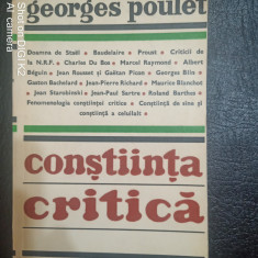 Constiinta critica-Georges Poulet