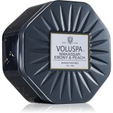 VOLUSPA Vermeil Makassar Ebony &amp; Peach lum&acirc;nare parfumată 340 g