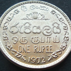 Moneda exotica 1 RUPIE - SRI LANKA, anul 1992 *cod 1771 B = A.UNC