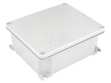 Carcasă Universală cu Lame de Fixare 141x166x64mm