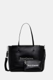 Juicy Couture poșetă Lucy culoarea negru, BIJLX9003WPJ