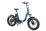 Cumpara ieftin Bicicleta electrica Z-Tech ZT-89-C FATBIKE pliabila, motor 250W, 48V 13Ah, autonomie 60km - Verde